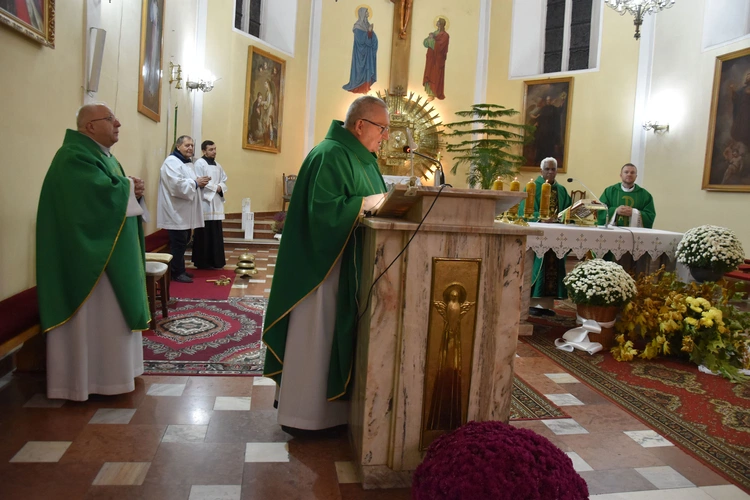 Przasnysz. O. Jose Maniparambil w sanktuarium Matki Bożej