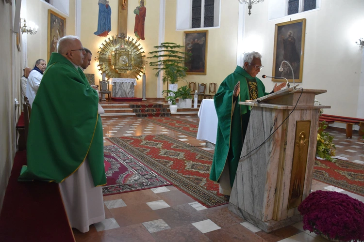 Przasnysz. O. Jose Maniparambil w sanktuarium Matki Bożej