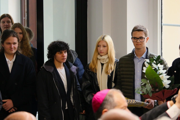 90. urodziny abp. Damiana Zimonia w Wyższym Śląskim Seminarium Duchownym