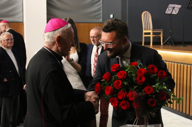 90. urodziny abp. Damiana Zimonia w Wyższym Śląskim Seminarium Duchownym