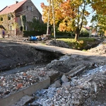 Niemieccy żołnierze pomagają w Bodzanowie