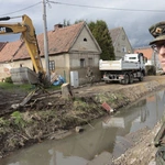 Niemieccy żołnierze pomagają w Bodzanowie