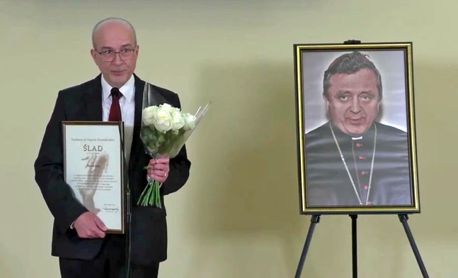 Marek Kita laureatem Nagrody Dziennikarskiej „Ślad” im. bp. Jana Chrapka