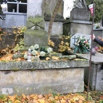 Zabytkowy nagrobek ks. Justyna Łady