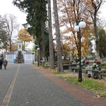 Zabytkowy nagrobek ks. Justyna Łady