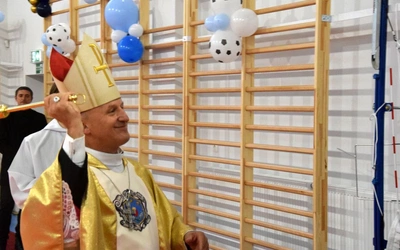 Nowa sala gimnastyczna przy katolickim LO w Radomiu