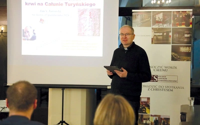 Spotkanie poprowadził o. Mariusz Kiełbasa LC, dyrektor Polskiego Centrum Syndonologicznego w Krakowie.