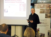 Spotkanie poprowadził o. Mariusz Kiełbasa LC, dyrektor Polskiego Centrum Syndonologicznego w Krakowie.