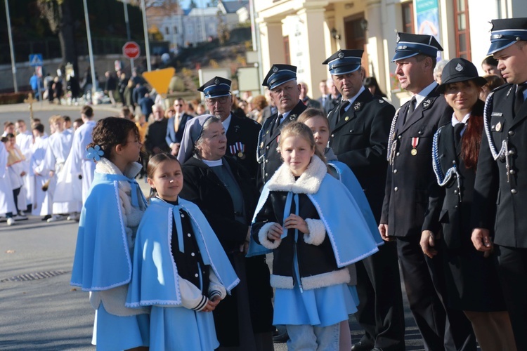 Poświęcenie krypty i figur świętych