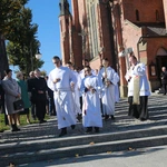 Poświęcenie krypty i figur świętych
