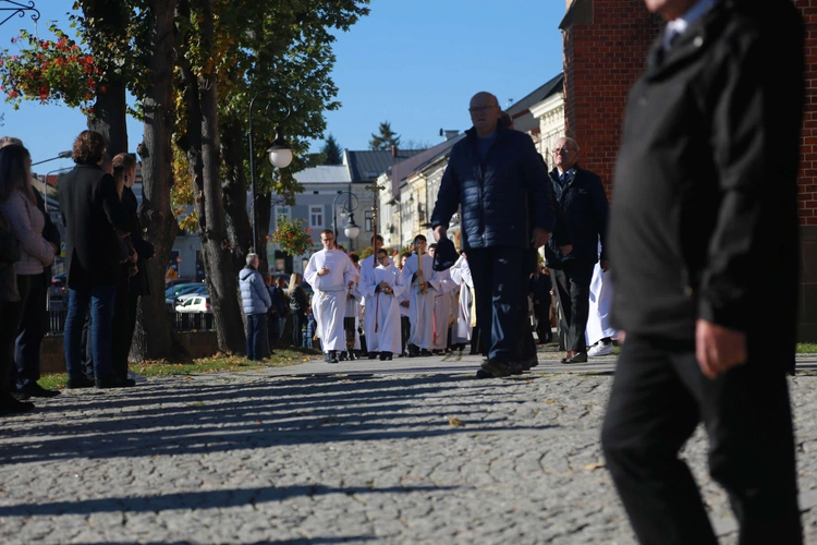 Poświęcenie krypty i figur świętych