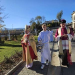 Poświęcenie krypty i figur świętych