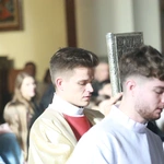 Poświęcenie krypty i figur świętych