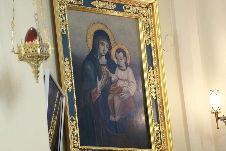 Poświęcenie krypty i figur świętych