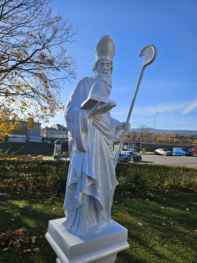 Poświęcenie krypty i figur świętych