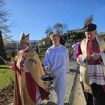 Poświęcenie krypty i figur świętych