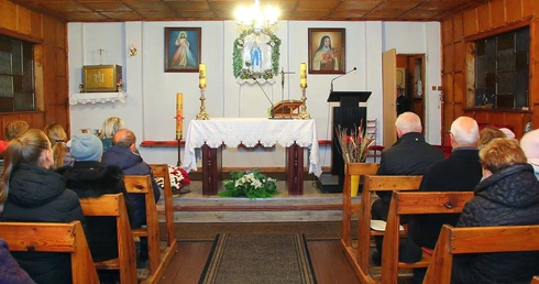 Msza św. w kaplicy