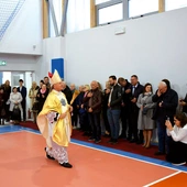 Obiekt sportowy poświęcił bp Marek Solarczyk.