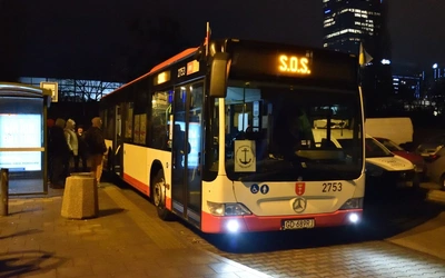 Autobus SOS wyjechał na ulice Sopotu i Gdańska