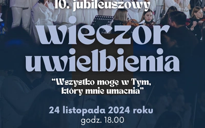 Moc modlitwy i muzyki na wieczorze uwielbienia w Tarnobrzegu