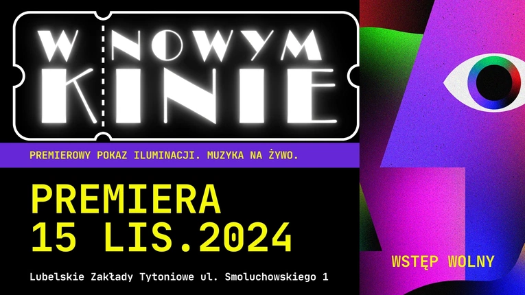 "W Nowym Kinie" - mapping zaprojektowany przez mieszkańców