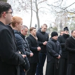 Modlitwa wspólnoty WSD w Radomiu za zmarłych duchownych 