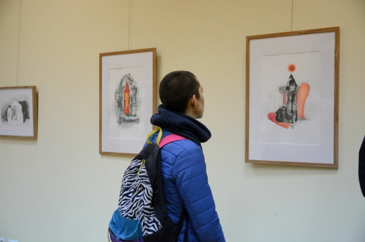 Wystawa "Arch-i-Anioł" w Galerii WuBePe