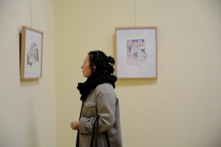 Wystawa "Arch-i-Anioł" w Galerii WuBePe