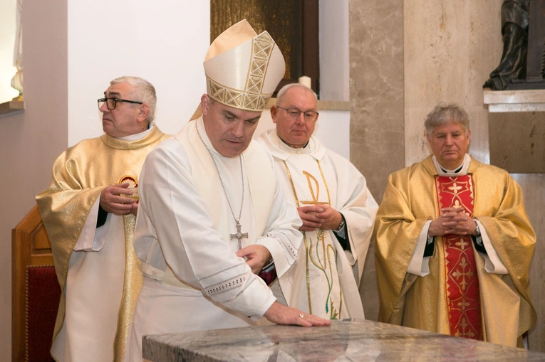 Poświęcenie kościoła w Siemianicach
