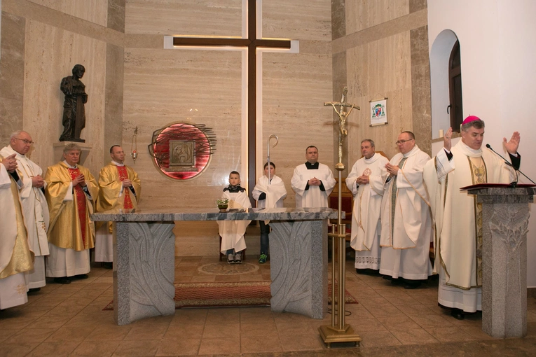 Poświęcenie kościoła w Siemianicach