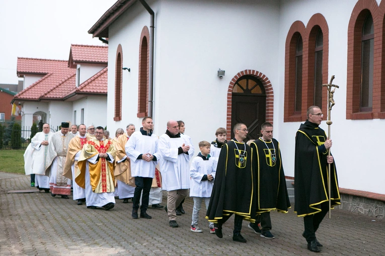 Poświęcenie kościoła w Siemianicach