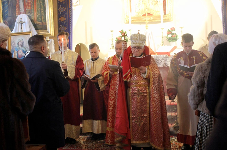 Uroczystość w kościele ormiańskim 