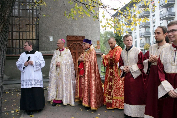 Uroczystość w kościele ormiańskim 