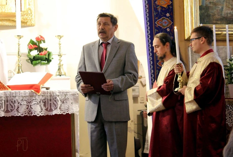 Uroczystość w kościele ormiańskim 