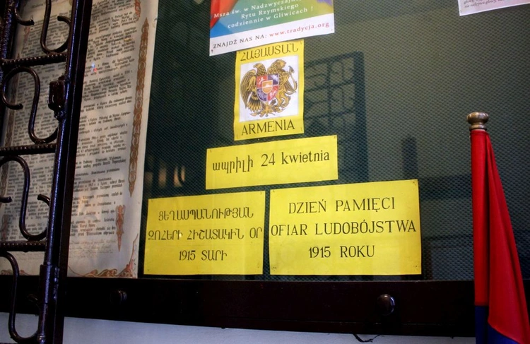Uroczystość w kościele ormiańskim 