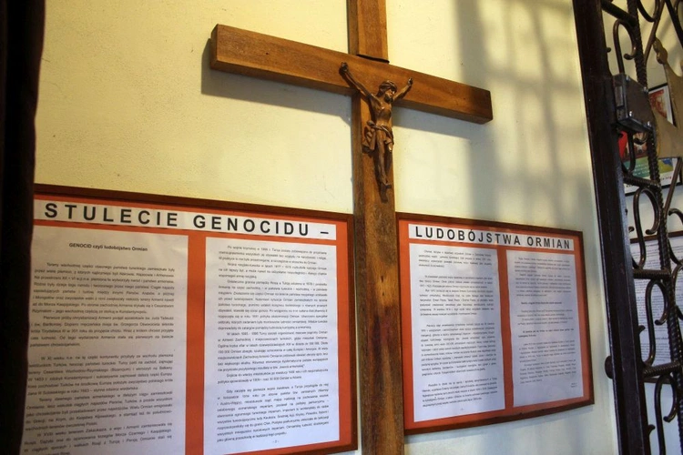 Uroczystość w kościele ormiańskim 
