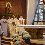 Msza św. przed odsłonięciem epitafium ks. Leona Bemkego
