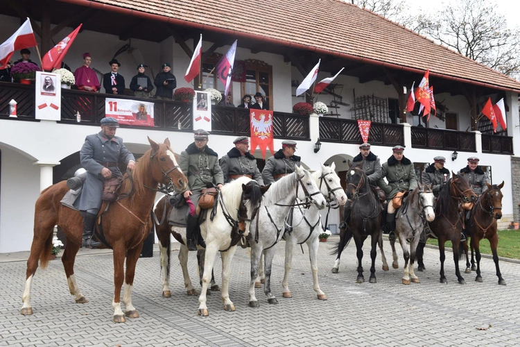 Ojcowie niepodległości zawitali do Wojakowej