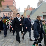 Przemarsz w Święto Niepodległości w Opolu