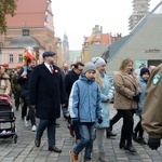 Przemarsz w Święto Niepodległości w Opolu