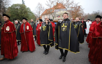 Patronka diecezji na ulicach Łowicza