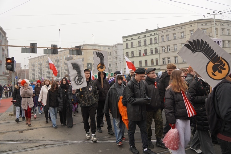 Radosna Parada Niepodległości we Wrocławiu