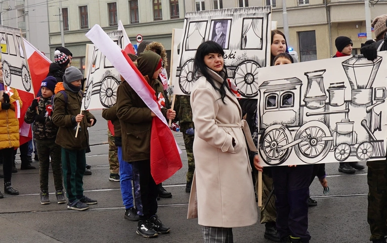 Radosna Parada Niepodległości we Wrocławiu