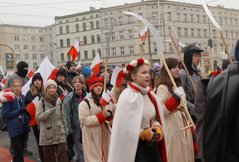 Radosna Parada Niepodległości we Wrocławiu