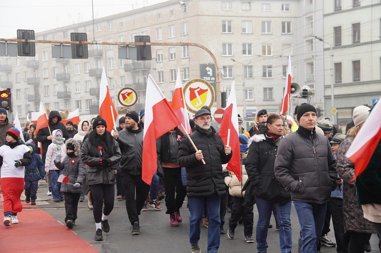 Radosna Parada Niepodległości we Wrocławiu