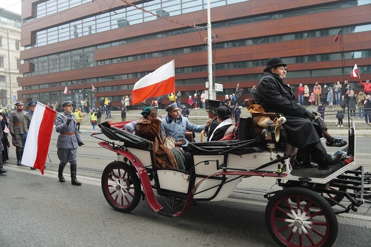 Radosna Parada Niepodległości we Wrocławiu
