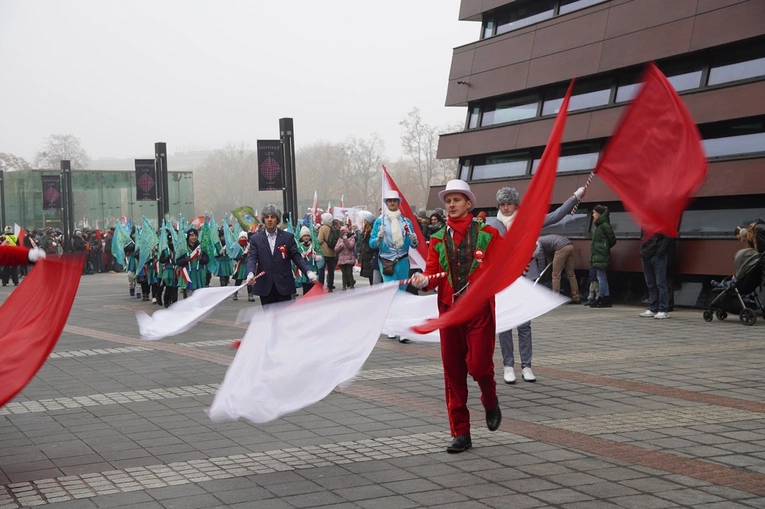 Radosna Parada Niepodległości we Wrocławiu