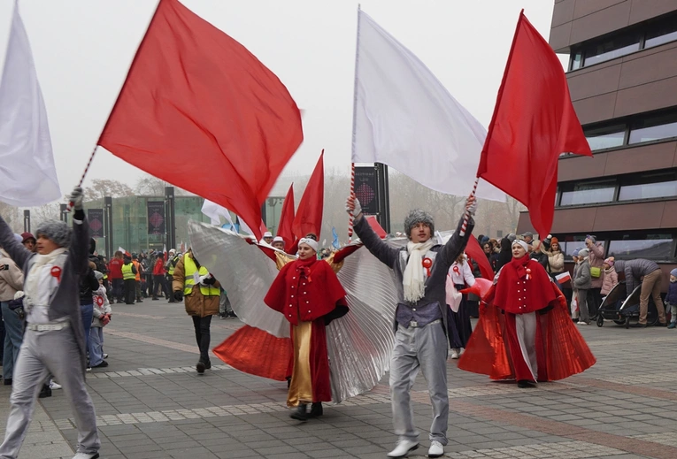 Radosna Parada Niepodległości we Wrocławiu