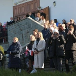 Poświęcenie obelisku i tablicy w Gródku nad Dunajcem