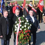 Poświęcenie obelisku i tablicy w Gródku nad Dunajcem
